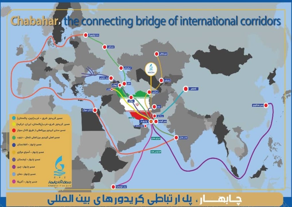ایران در مسیر اتصال اوراسیا به اقیانوس هند ایران در مسیر اتصال اوراسیا به اقیانوس هند