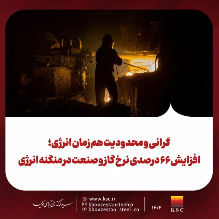 افزایش ۶۶ درصدی نرخ گاز و صنعت در منگنه انرژی