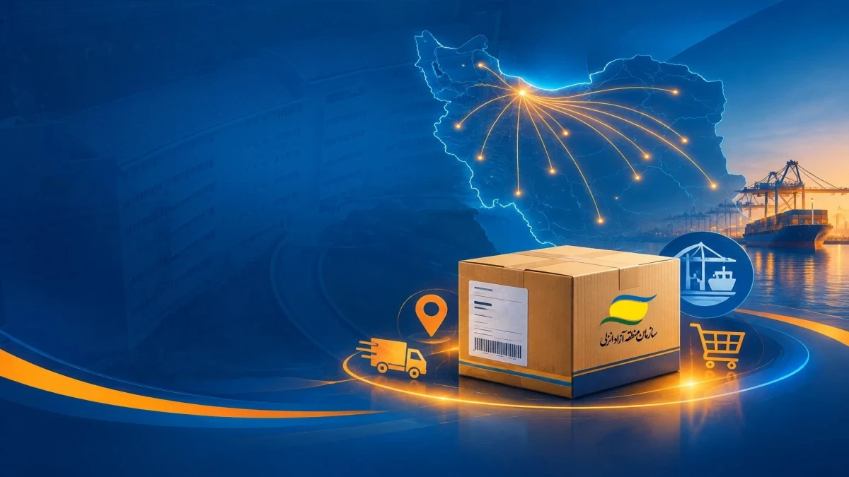 بستر توزیع پستی كالاهای منطقه آزاد انزلی به سراسر كشور فراهم می‌شود