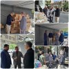 بازدید سرپرست پژوهشكده بیمه از موكب خدمت‌رسانی پژوهشكده در مسیر تشییع رهبر شهید انقلاب اسلامی